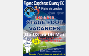 Stage de Pâques U10 / U13